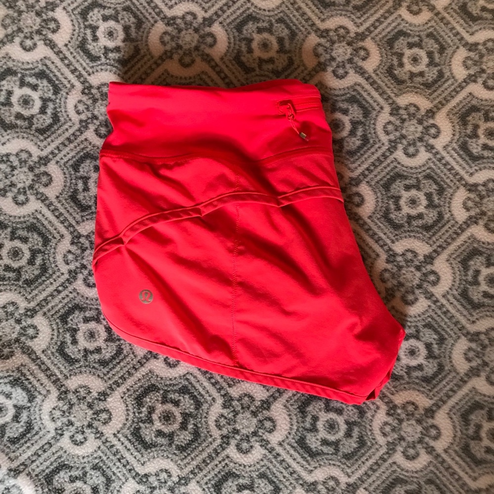 Pink Lululemon Speed Up Short Size 6